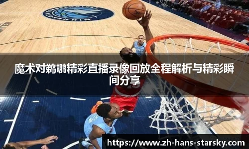 魔术对鹈鹕精彩直播录像回放全程解析与精彩瞬间分享